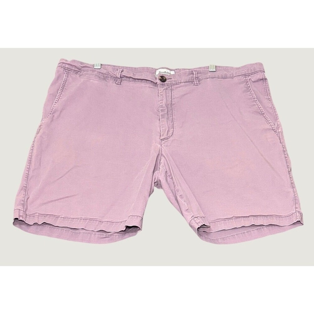 Goodfellow & Co Men's Linden Shorts Size 42 Mauve Pink Chino Flat Front